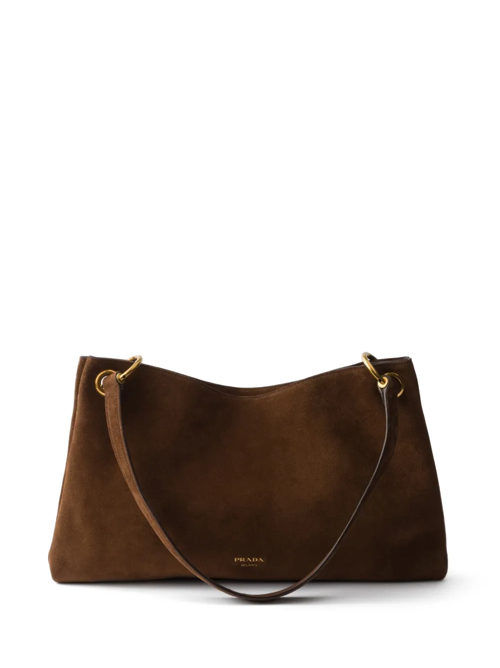 Prada Borsa a spalla Etude - Marrone