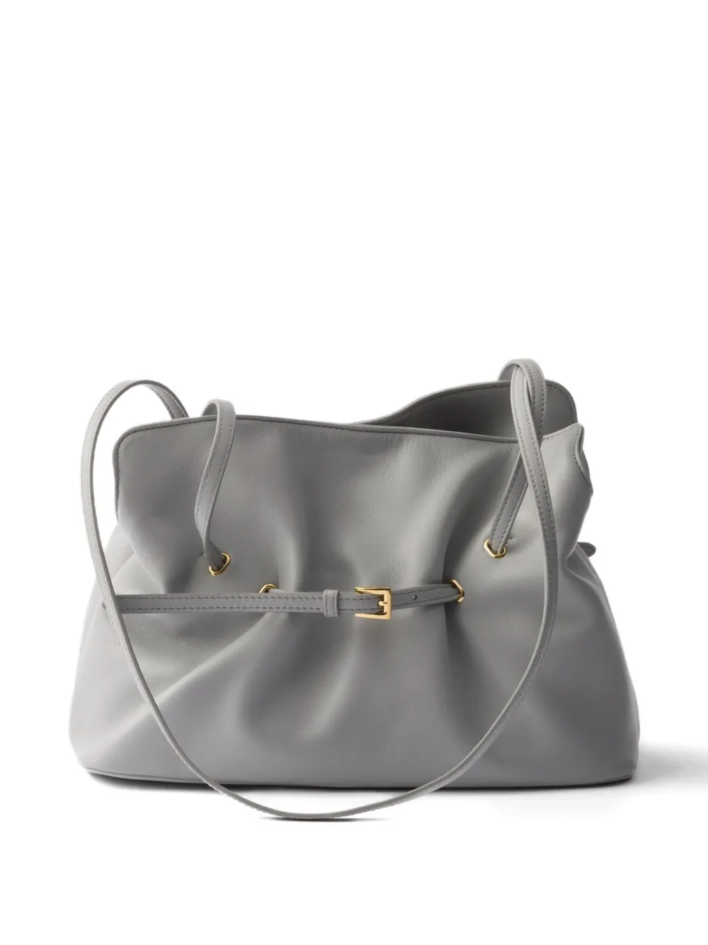 Prada Kleine Dada leren shopper - Grijs