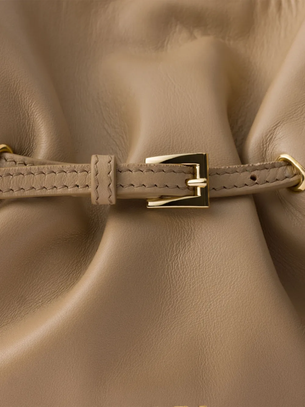 Prada Kleine Dada Tote Bag Aus Leder In Brown