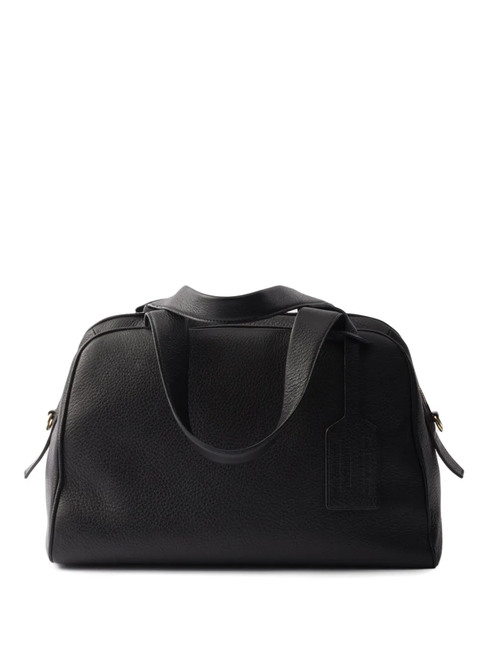 Prada Leren shopper Zwart