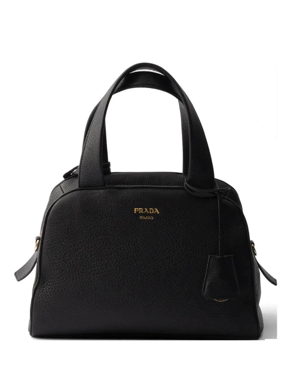 Prada Tote Bag aus Leder - Schwarz