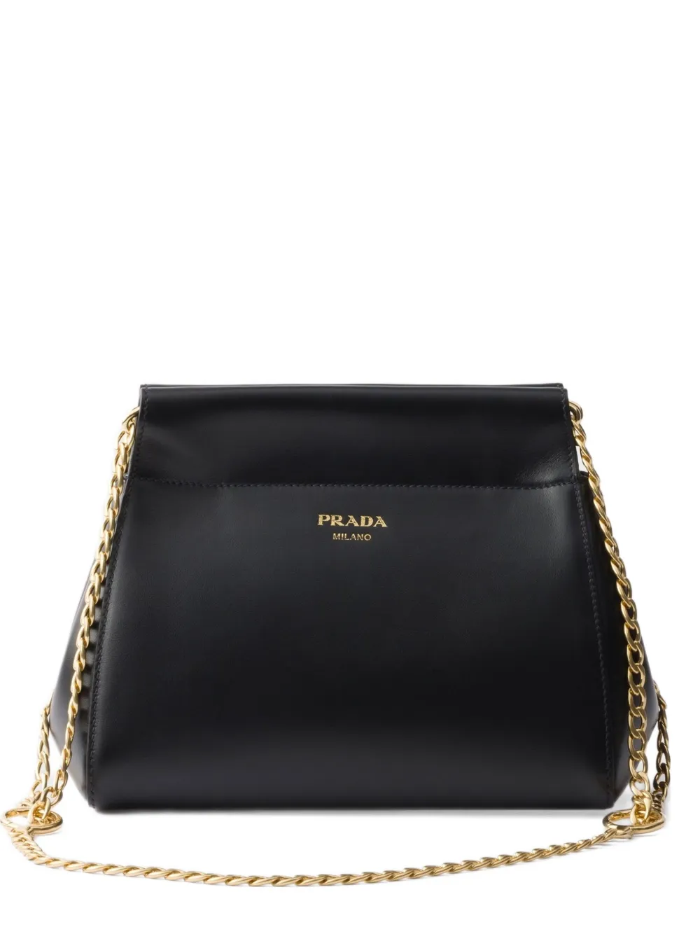 Prada Echaîné レザーショルダーバッグ ミニ - ブラック Prada Echaîné レザーショルダーバッグ ミニ - ブラック