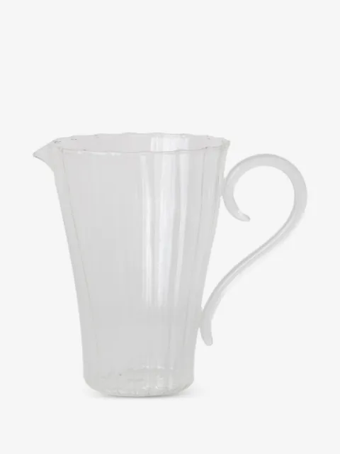 Sophie Lou Jacobsen ribbed glass pitcher
