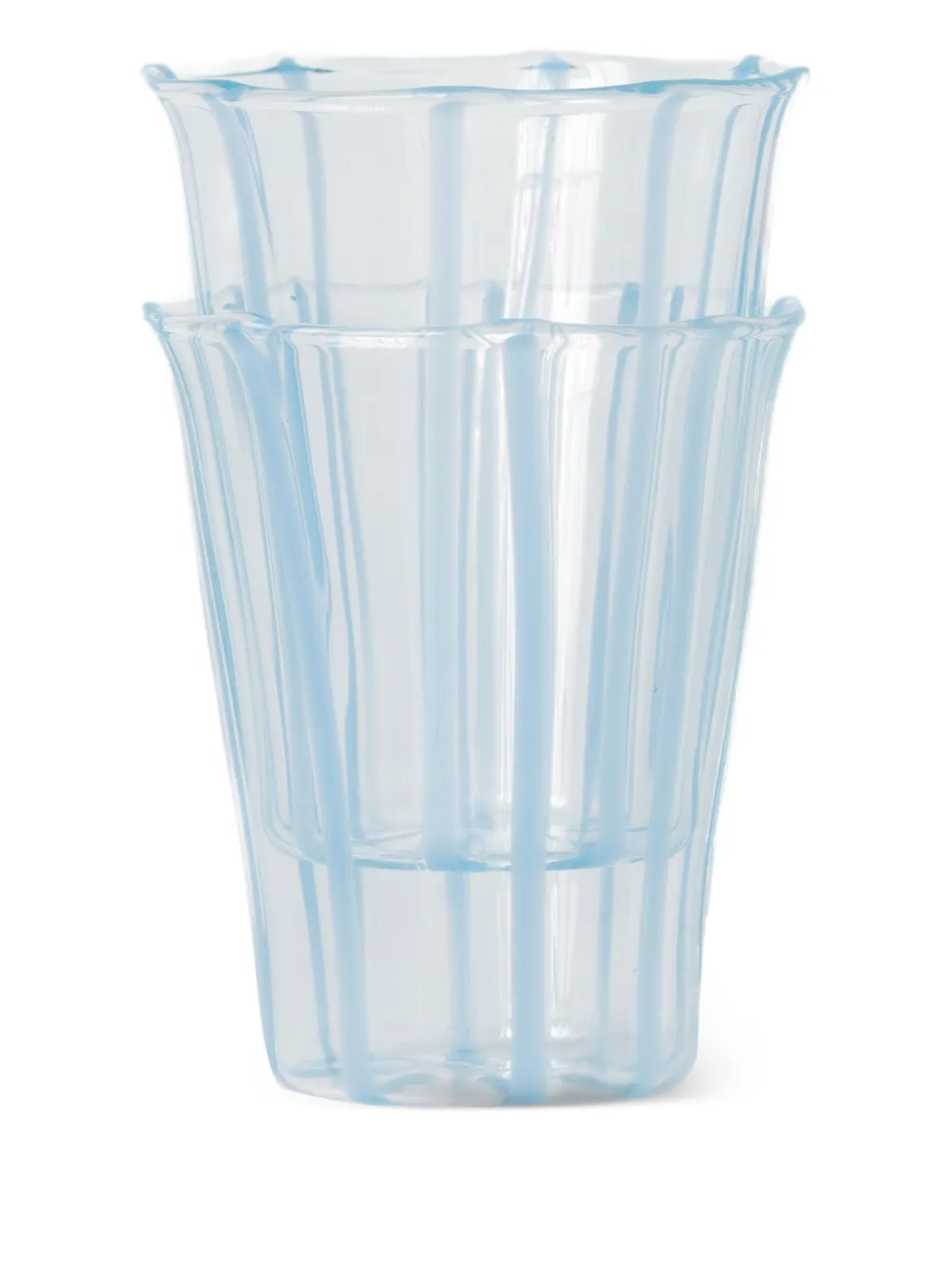Sophie Lou Jacobsen set de dos vasos de canalé | Cristalería | Image 2