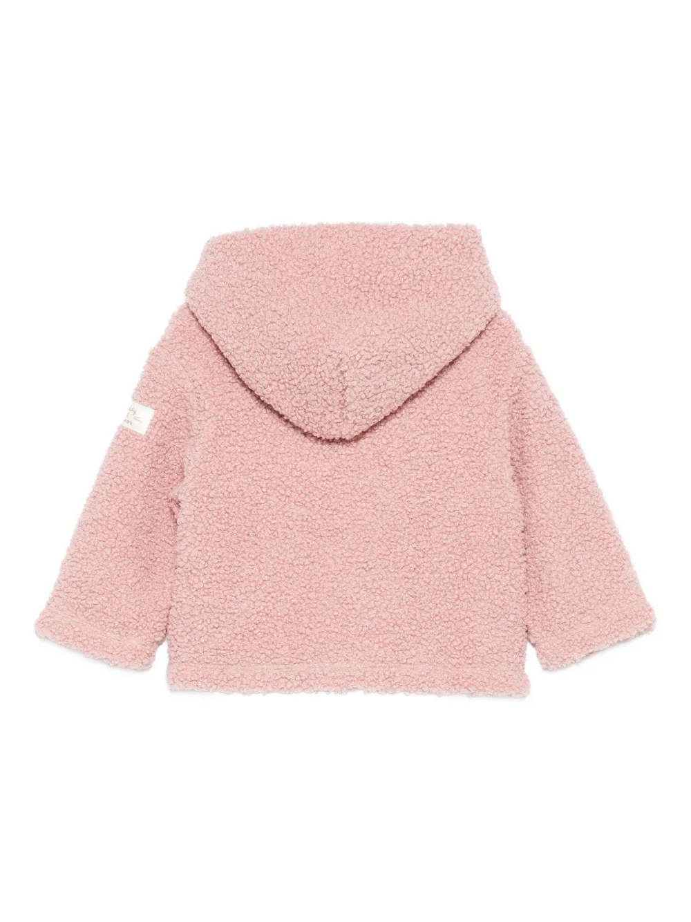 TEDDY & MINOU hooded fleece jacket Roze