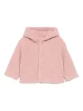 TEDDY & MINOU hooded fleece jacket - Pink