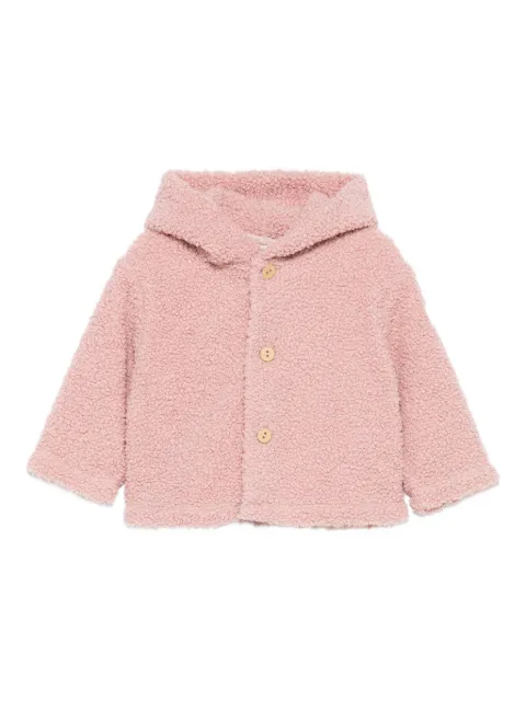 TEDDY & MINOU hooded fleece jacket