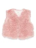 TEDDY & MINOU fleece gilet - Pink