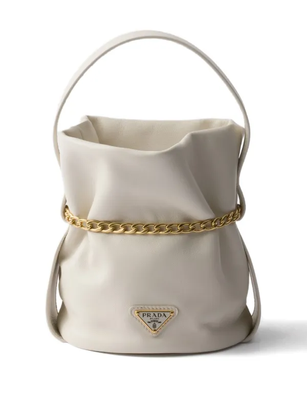 Prada プチ サック ノワール バケットバッグ ミニ | ホワイト 