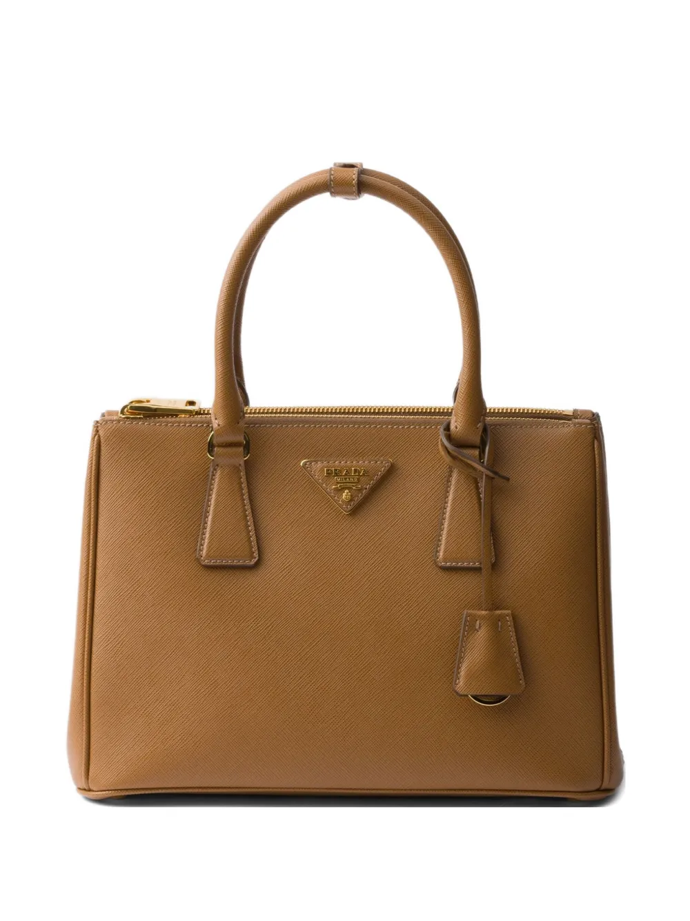 Prada medium Galleria Saffiano-leather tote bag Bruin