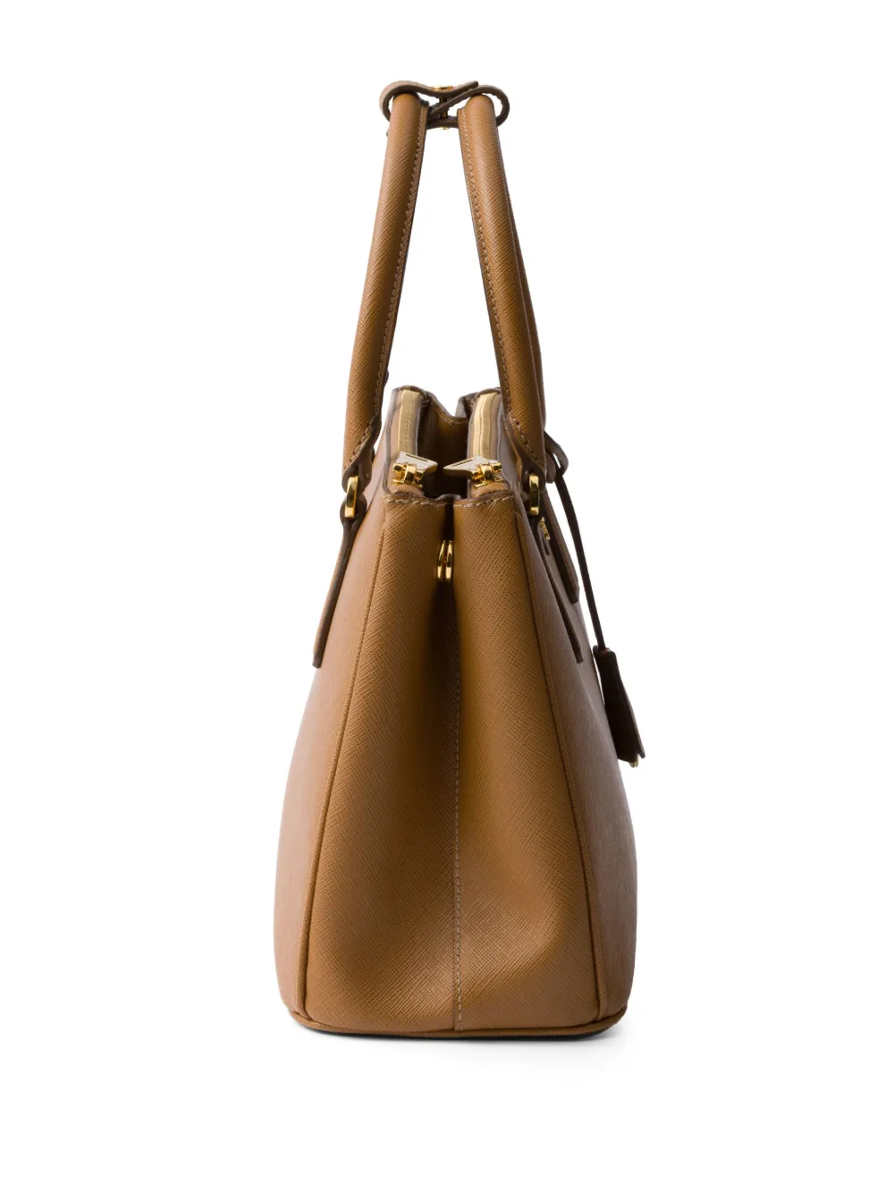 Prada medium Galleria Saffiano-leather tote bag Bruin