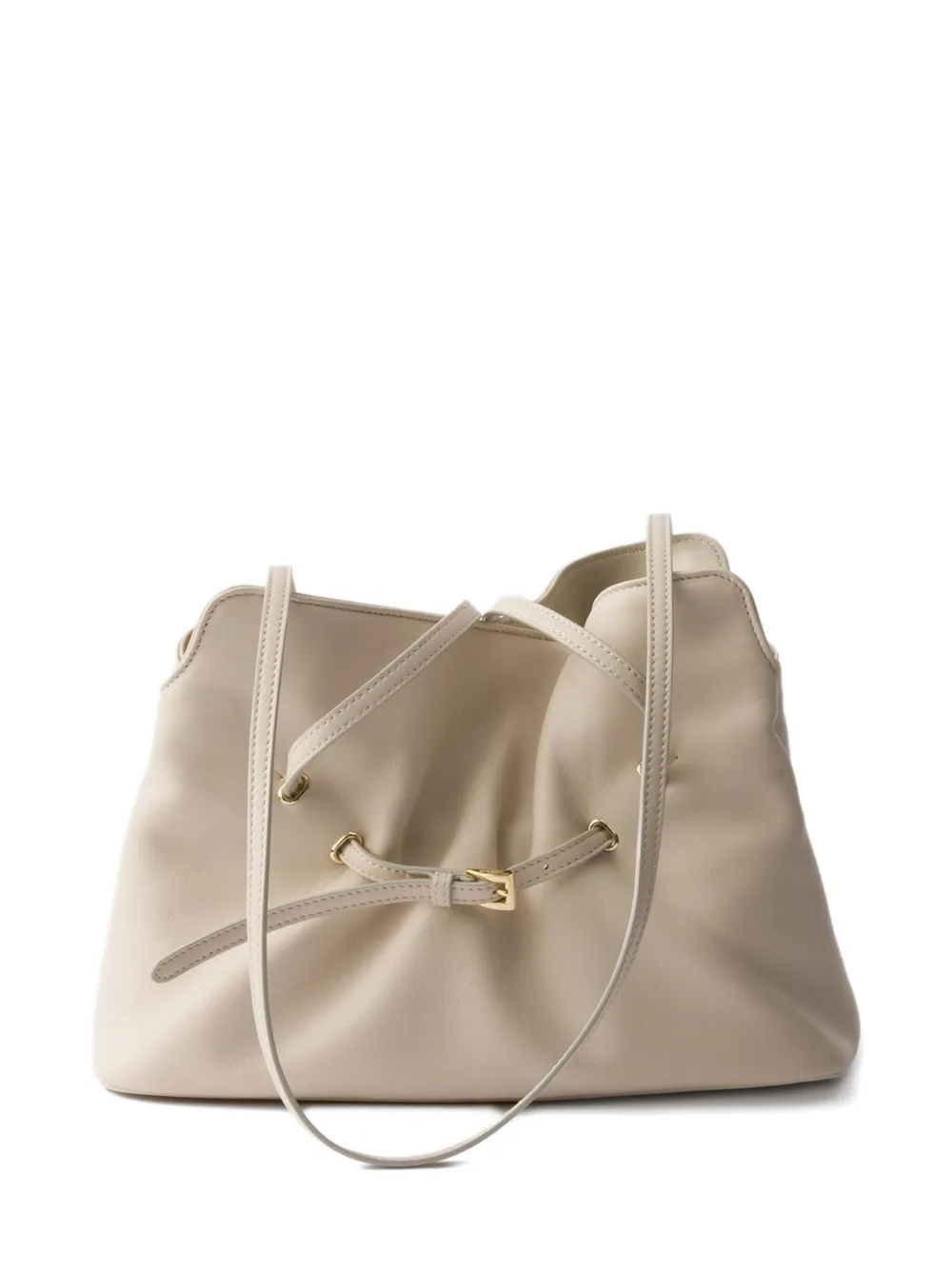 Prada small Dada leather tote bag | Neutrals | Image 1