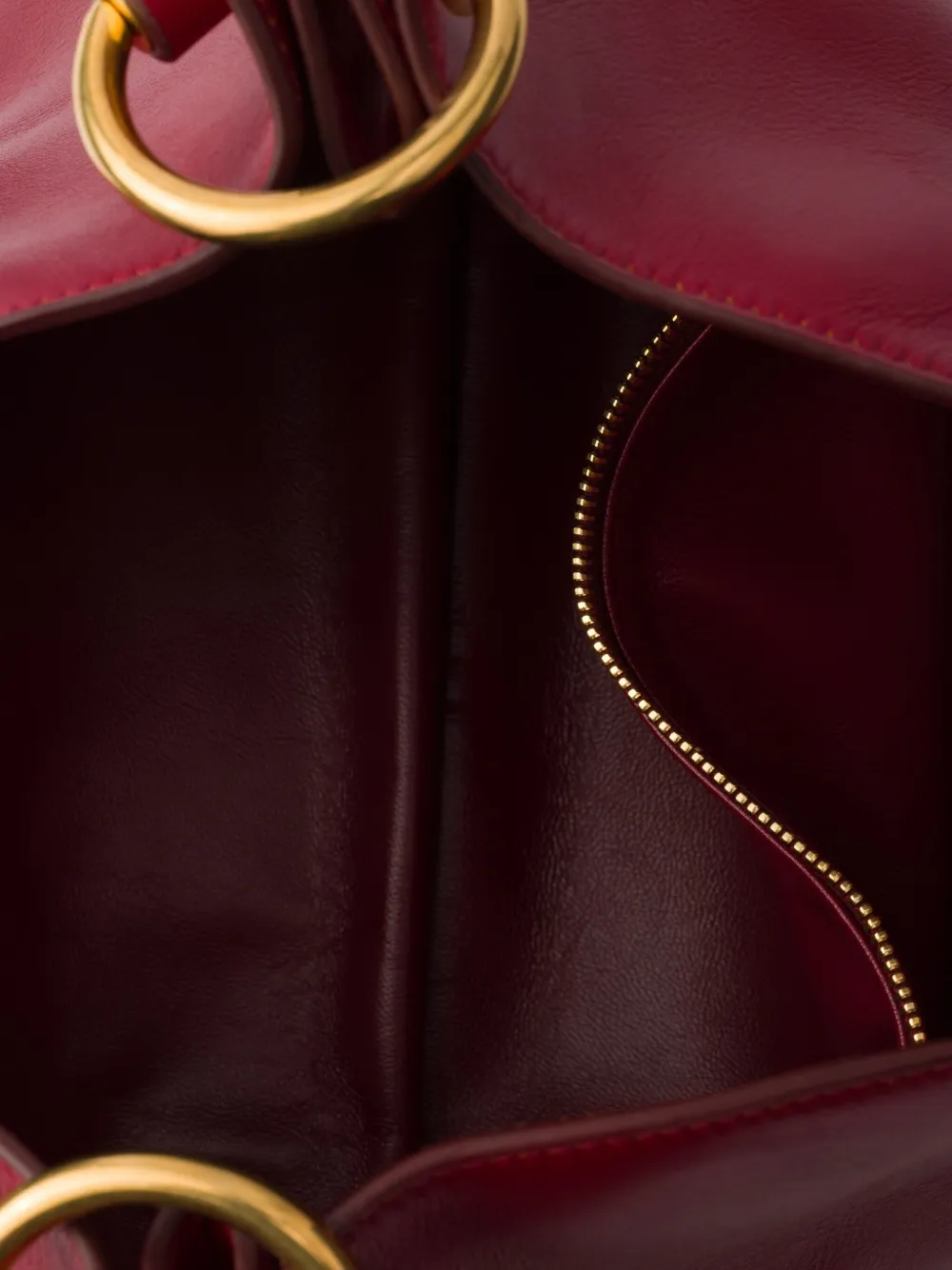 Prada Grote Etude schoudertas Rood