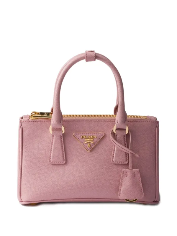 Prada ガレリア ミニバッグ | ピンク | FARFETCH JP