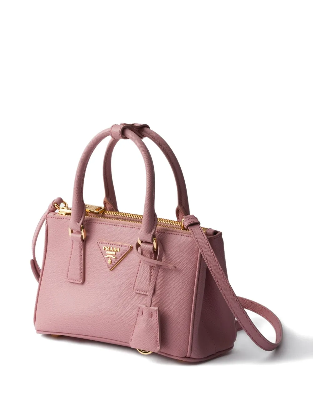 Prada Galleria mini-tas Roze
