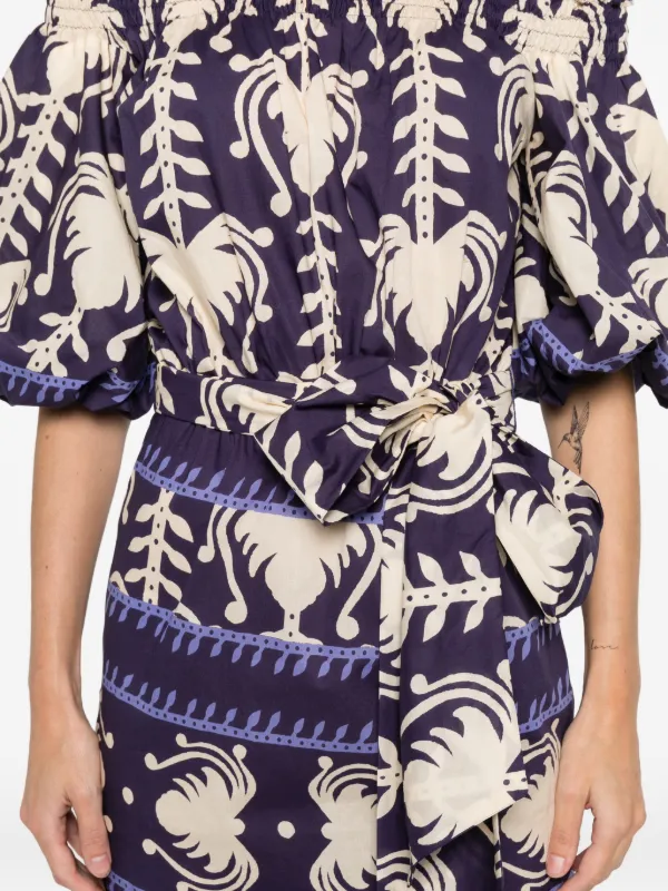johanna ortiz off the shoulder dresses Johanna Ortiz Offical Harbor Hues Dress