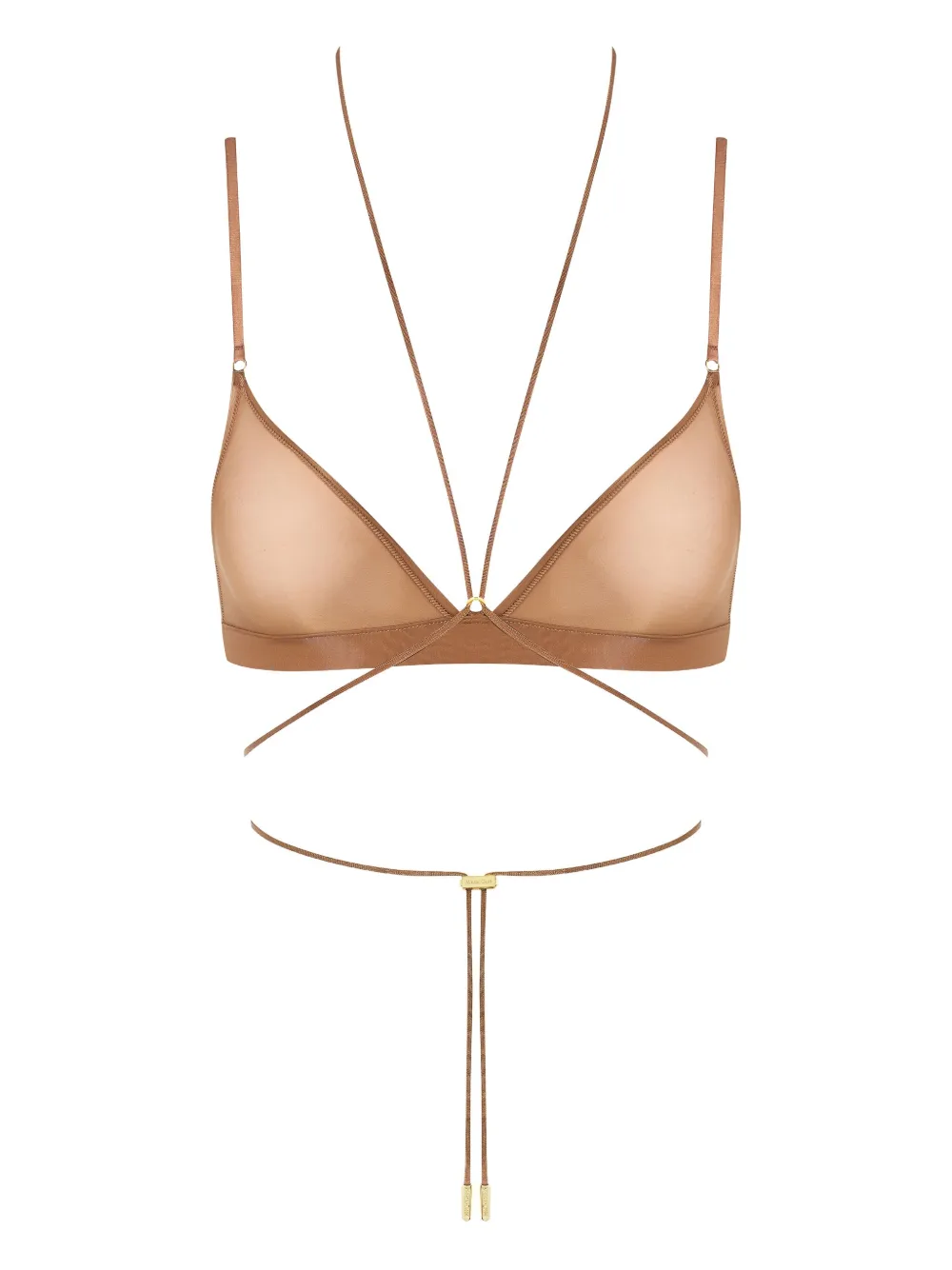 Maison Close triangle cross-back bra | Image 2