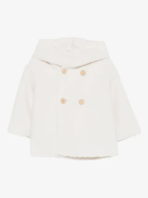 TEDDY & MINOU manteau croisé à capuche