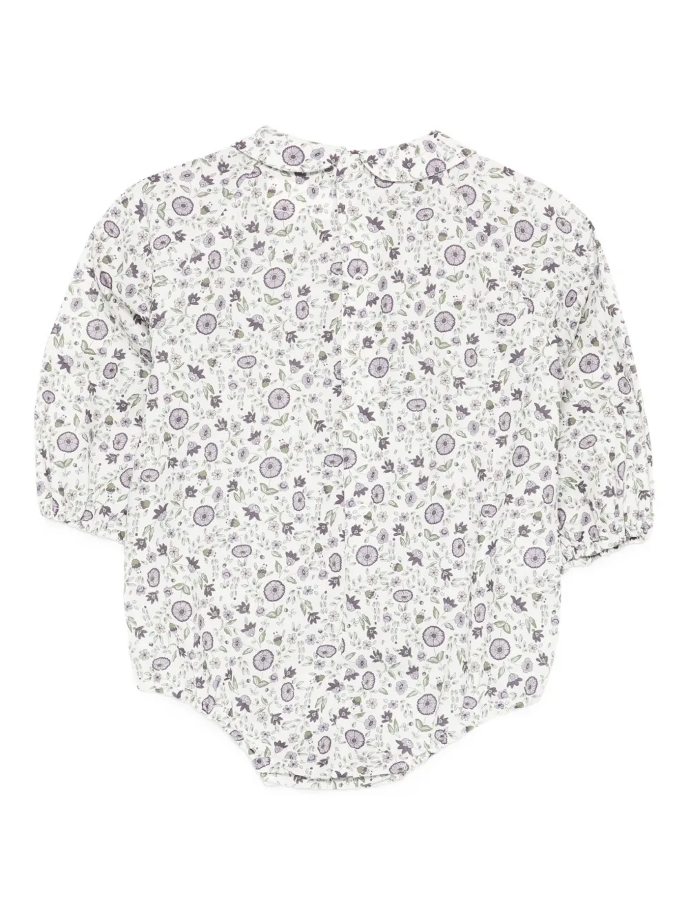 TEDDY & MINOU floral-print bodysuit Wit