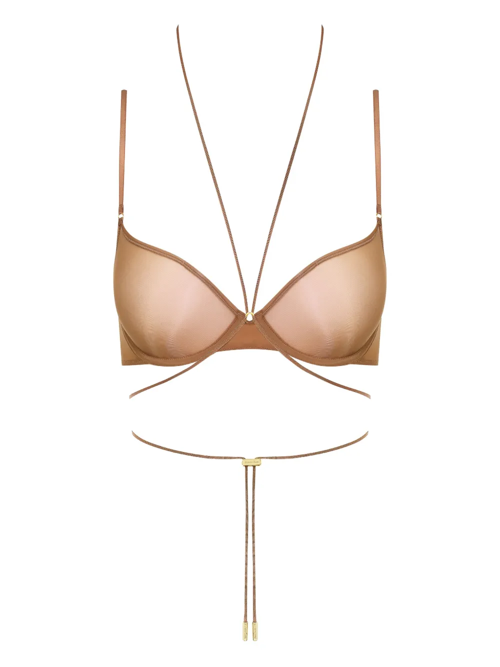 Maison Close balconette tie-detail bra | Image 2