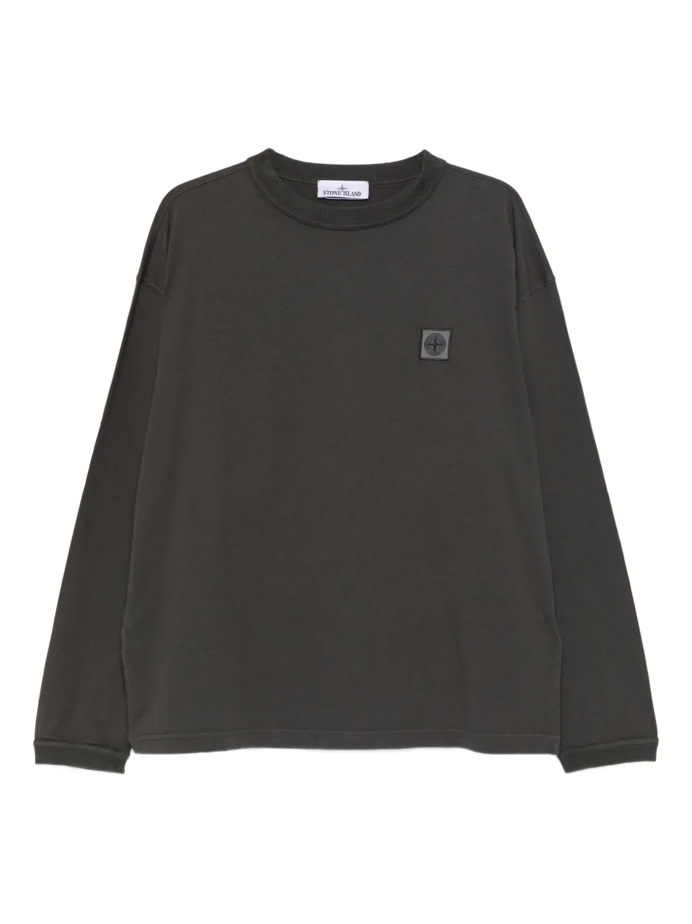 Stone Island playera con parche del logo | gris | Image 1