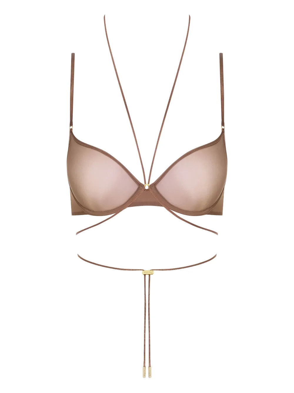 Maison Close balconette cross-back bra | Image 2