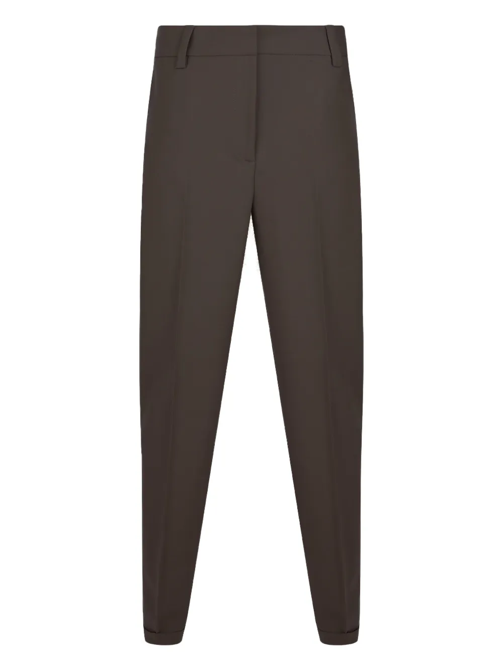 Antonelli cuffed tailored trousers | Brown | Image 1