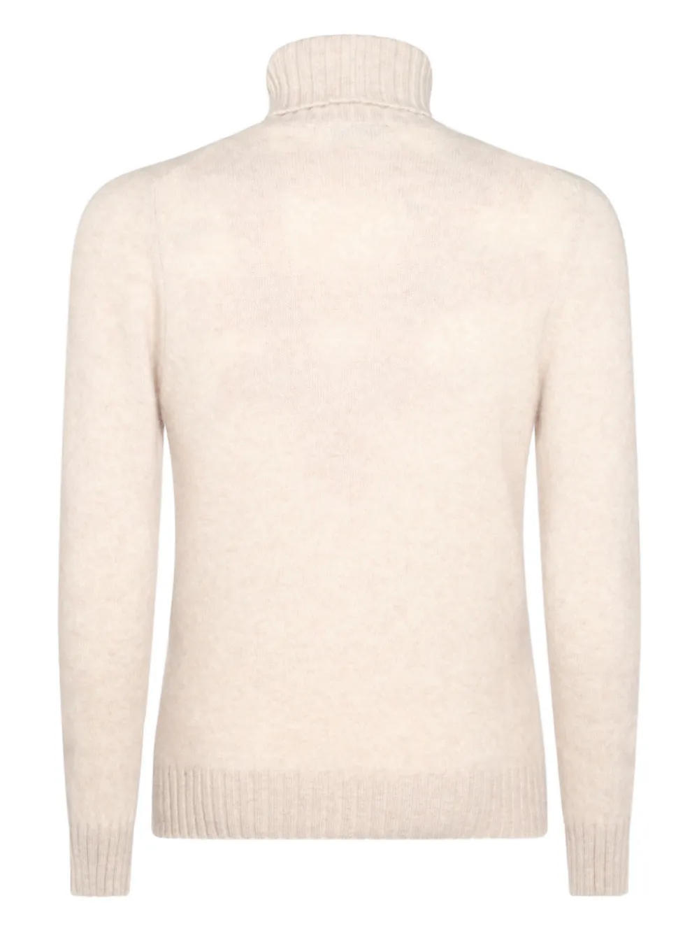 Piacenza Cashmere Coltrui met geribbelde zoom - Beige