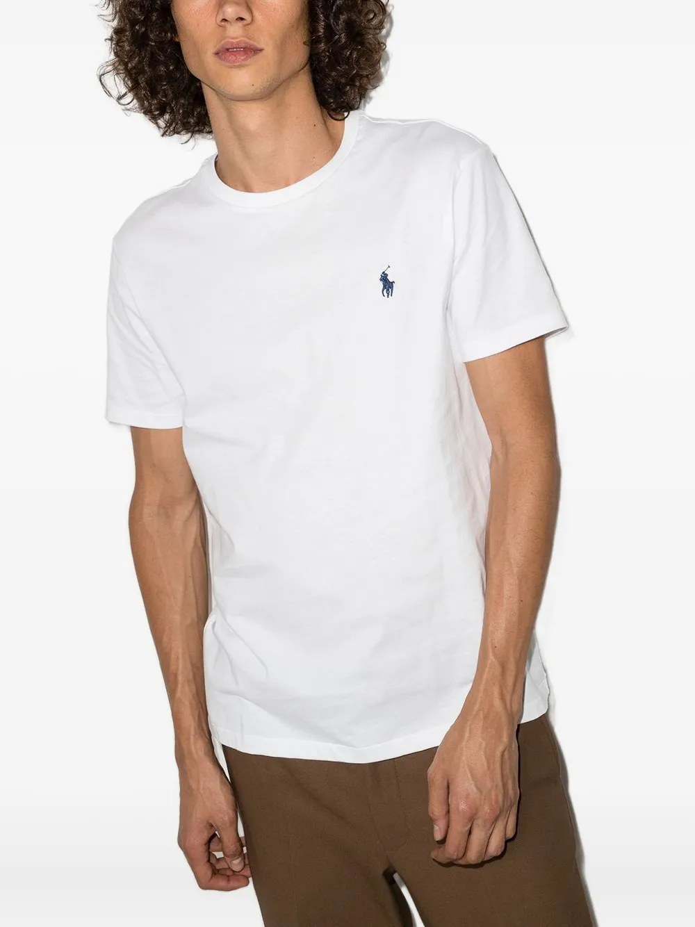 Polo Ralph Lauren T-shirt met logo Wit