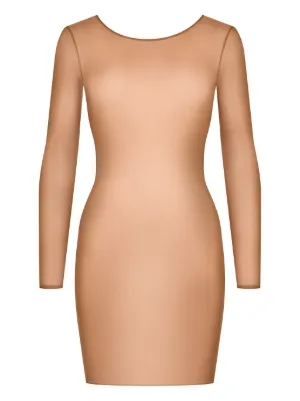 ENTIRE STUDIOS Longsleeve Mini Dress | Grey | FARFETCH
