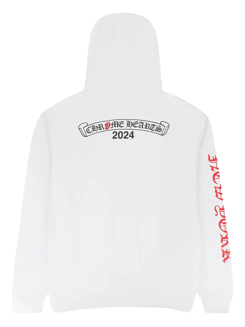 Chrome Hearts Rolling Stones "White" hoodie | Hoodies | Image 2