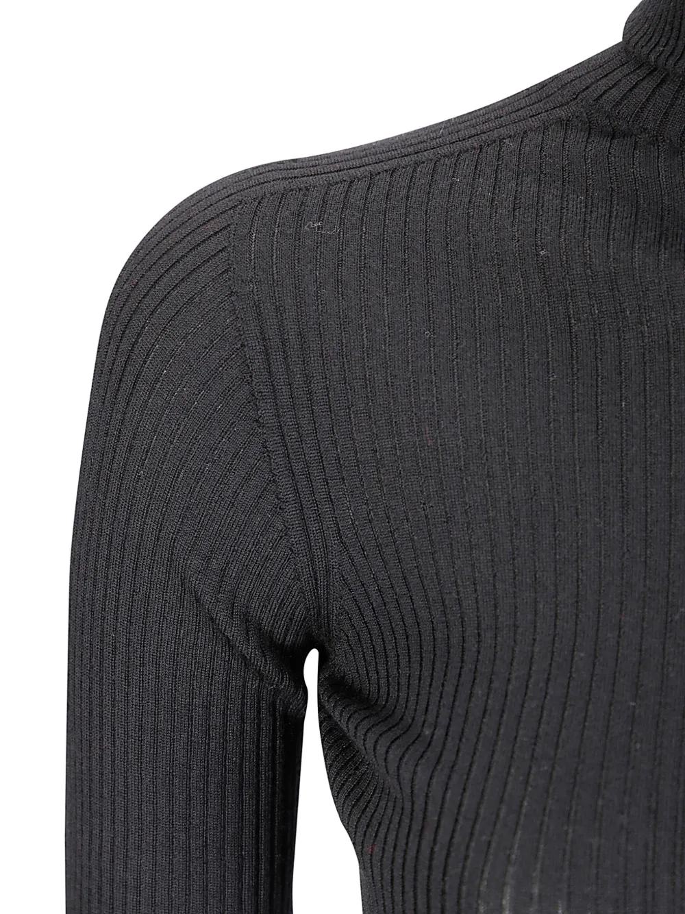 Sportmax Niagara Wool Turtleneck Sweater In Black