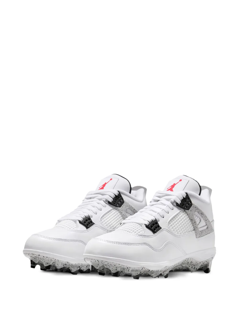 Jordan Air 4 sneakers met vlakken Wit
