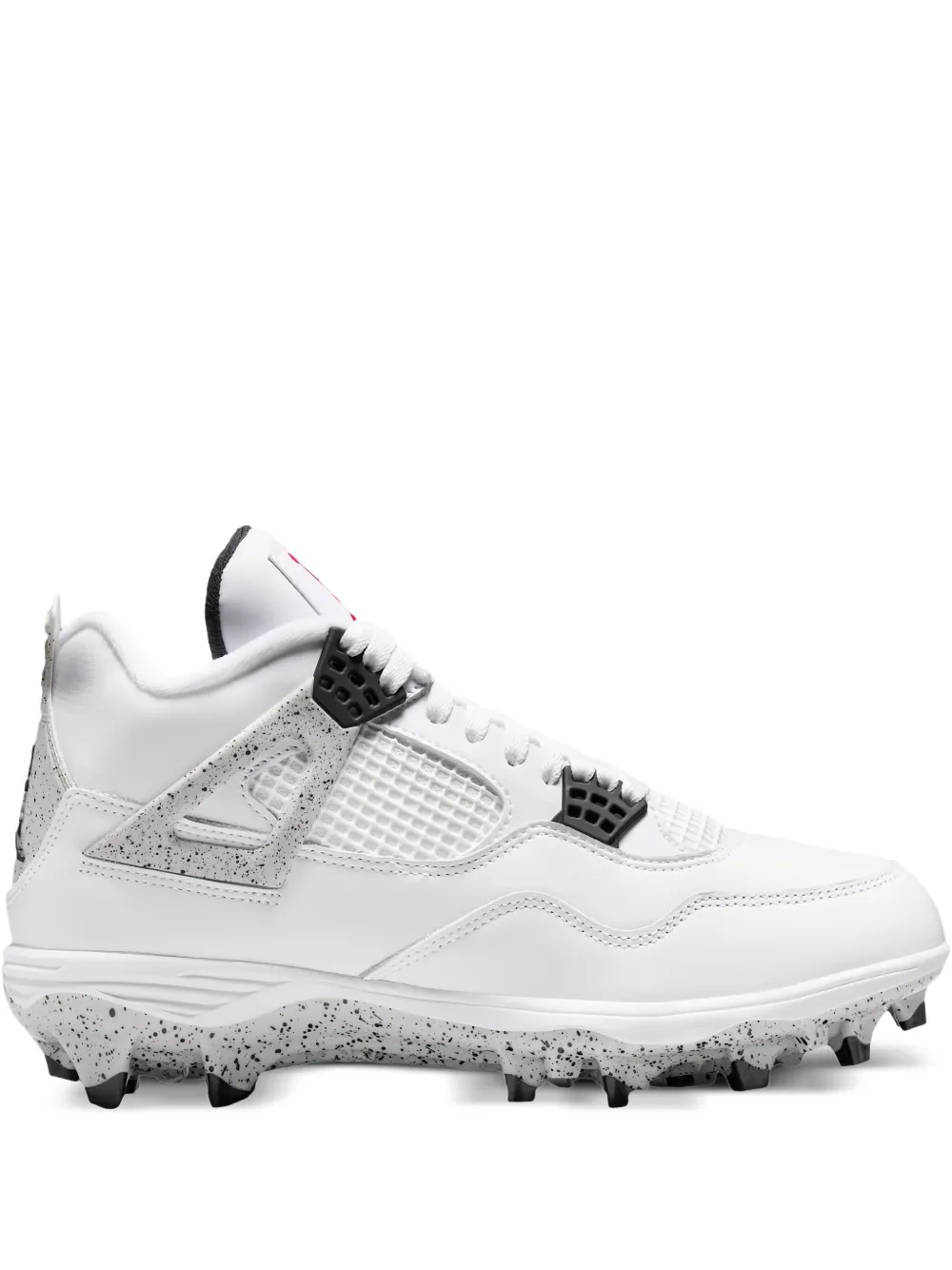 Jordan Air 4 sneakers met vlakken Wit