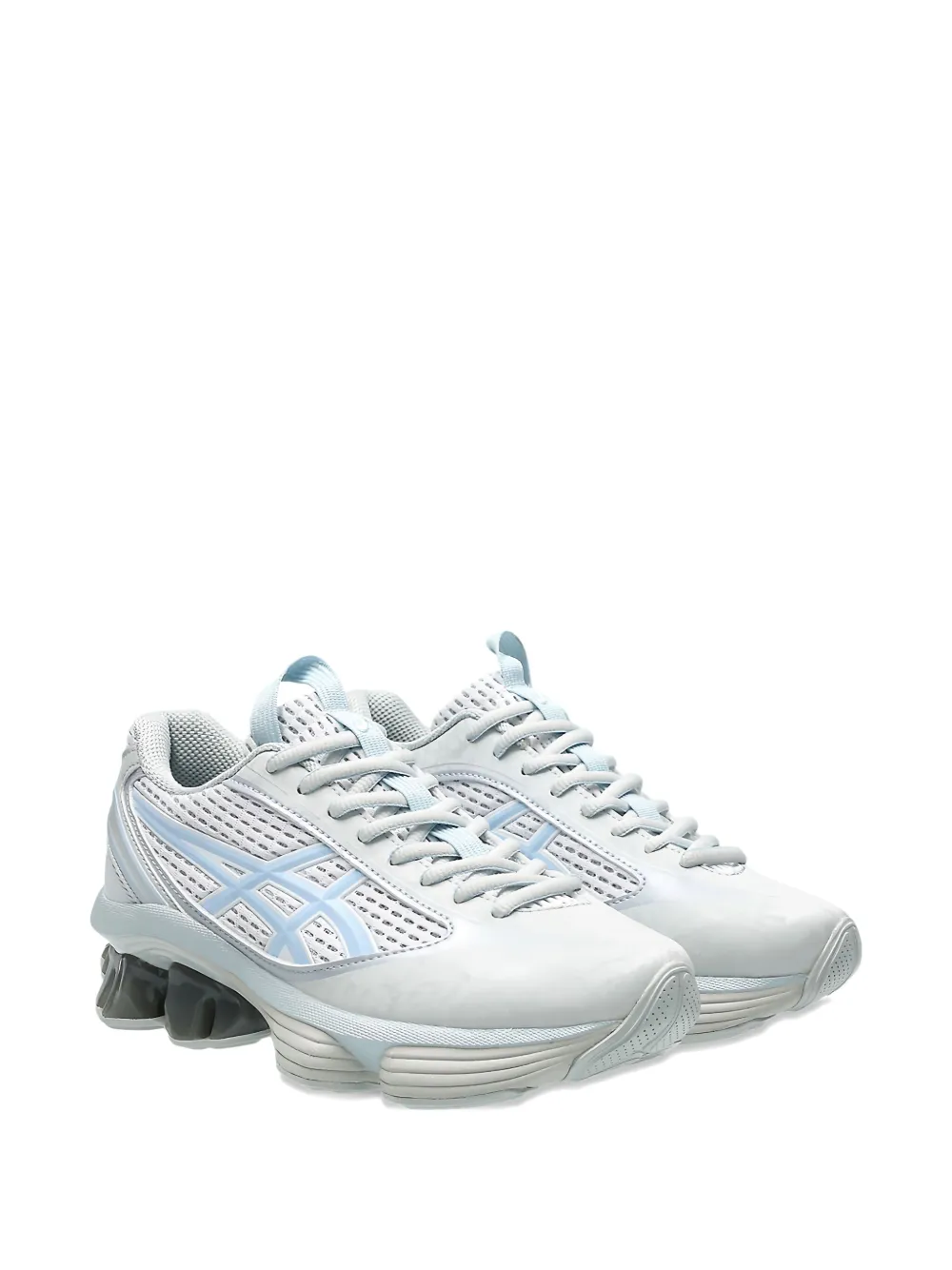 Asics X Kiko Kostadinov Gel-kinetic Fluent "-glacier Grey/soft Sky" Sneakers In Gray