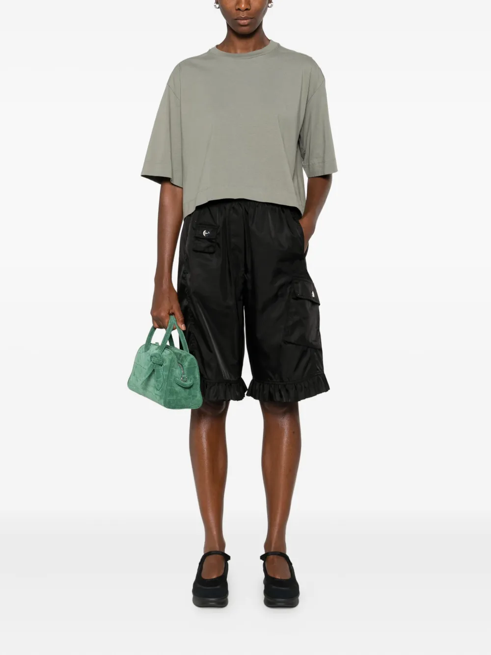 Canada Goose T-shirt met ronde hals Groen