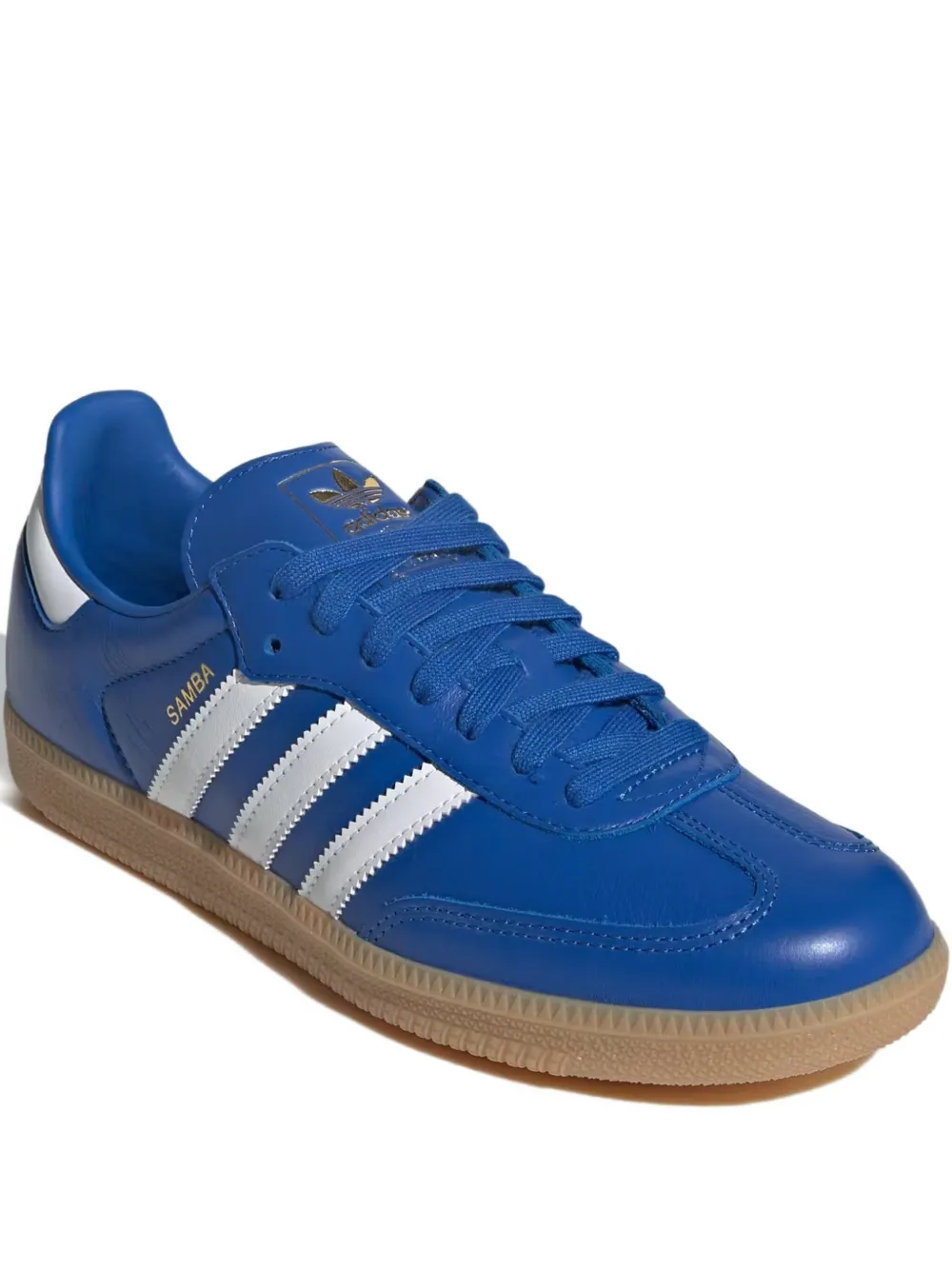 adidas Samba leather sneakers Blue