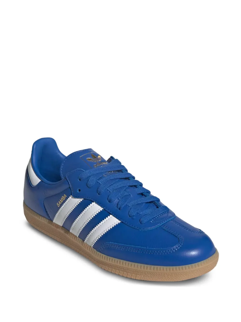 adidas Samba leather sneakers Blue