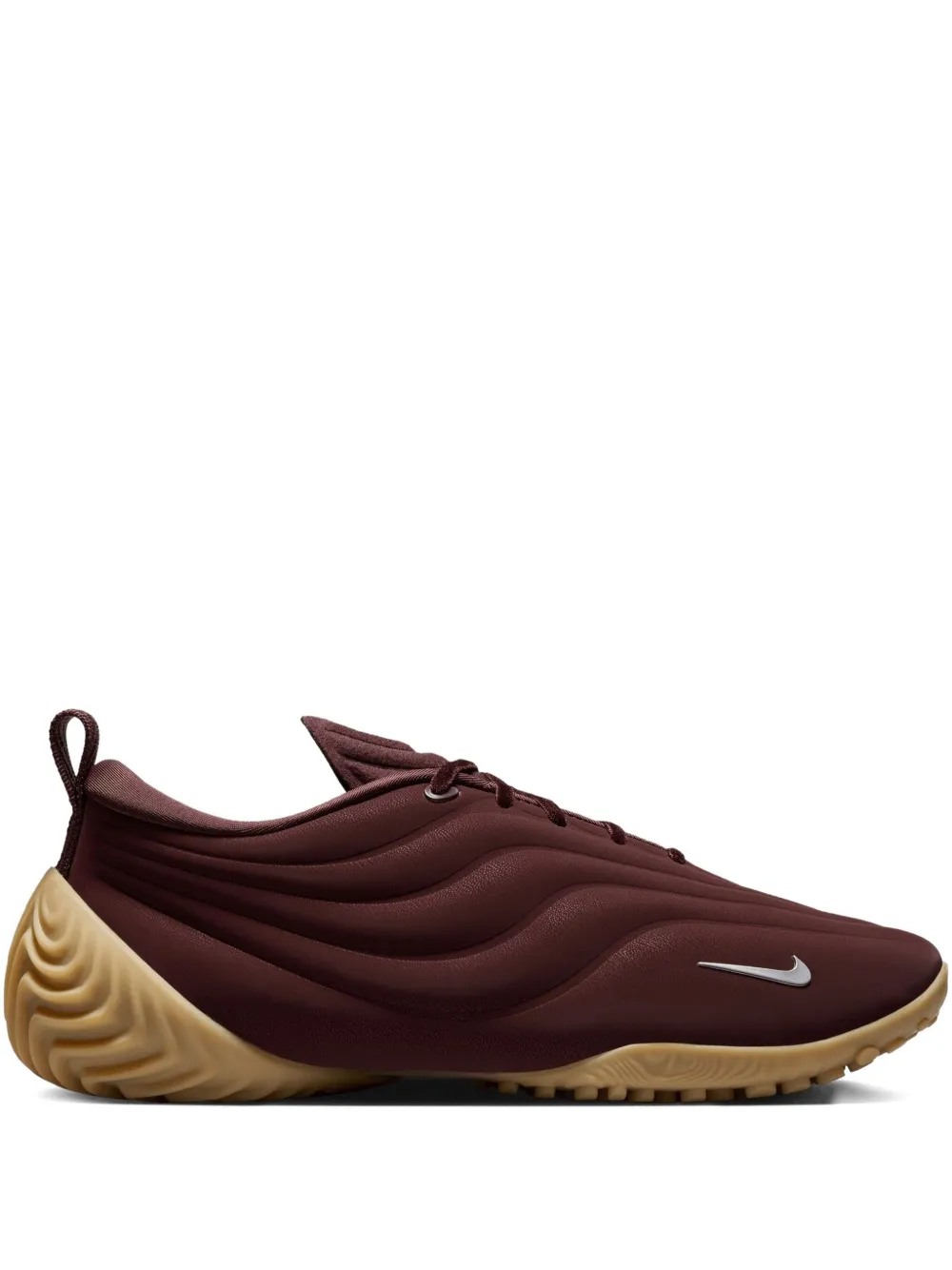 Nike Astra Ultra Quilted Brushed-shell Sneakers In Burgundy