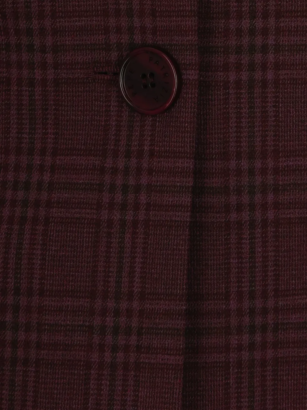 Patrizia Pepe Geruite blazer Rood
