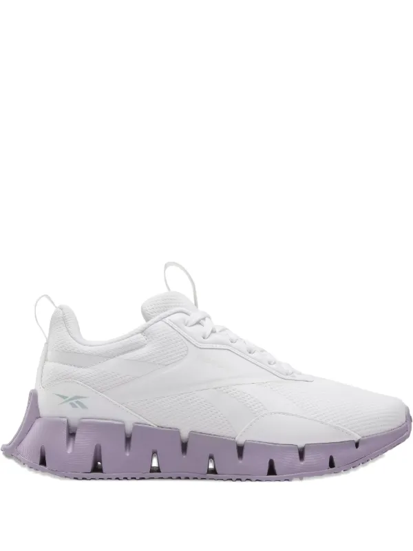 Reebok White and Purple Athletic Shoes Women main image 4
