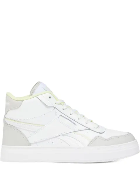 Reebok Court Advance Bold  "Footwear White/Steely Fog/Citron Glow" sneakers