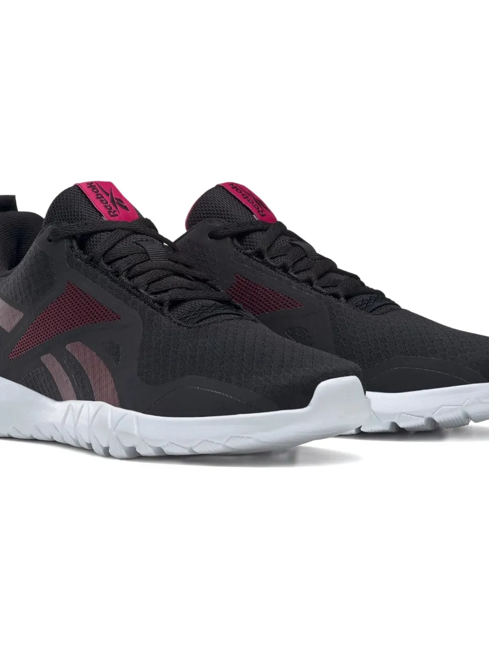 Reebok Flexagon Force 3.0 Black/Pink sneakers - Zwart