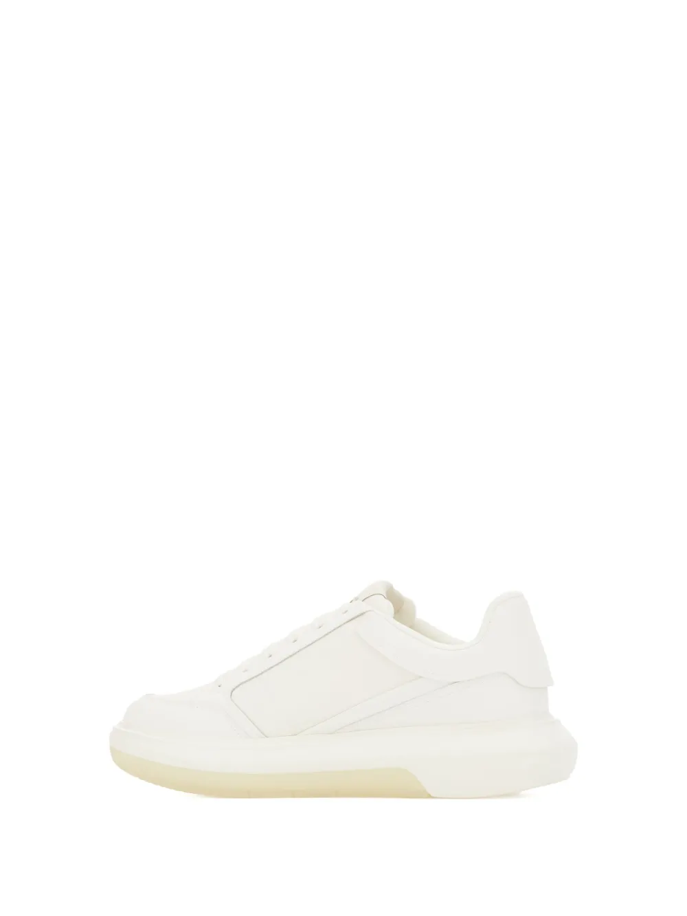 Emporio Armani logo-plaque platform sneakers White