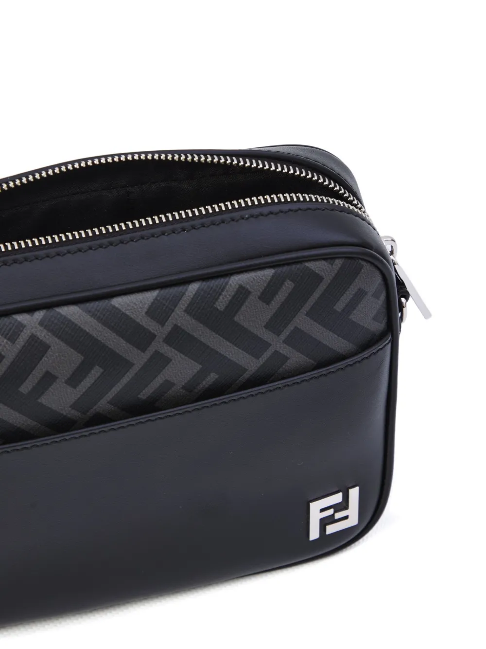 Fendi Adjustable Detachable Shoulder Strap Camera Case In Black