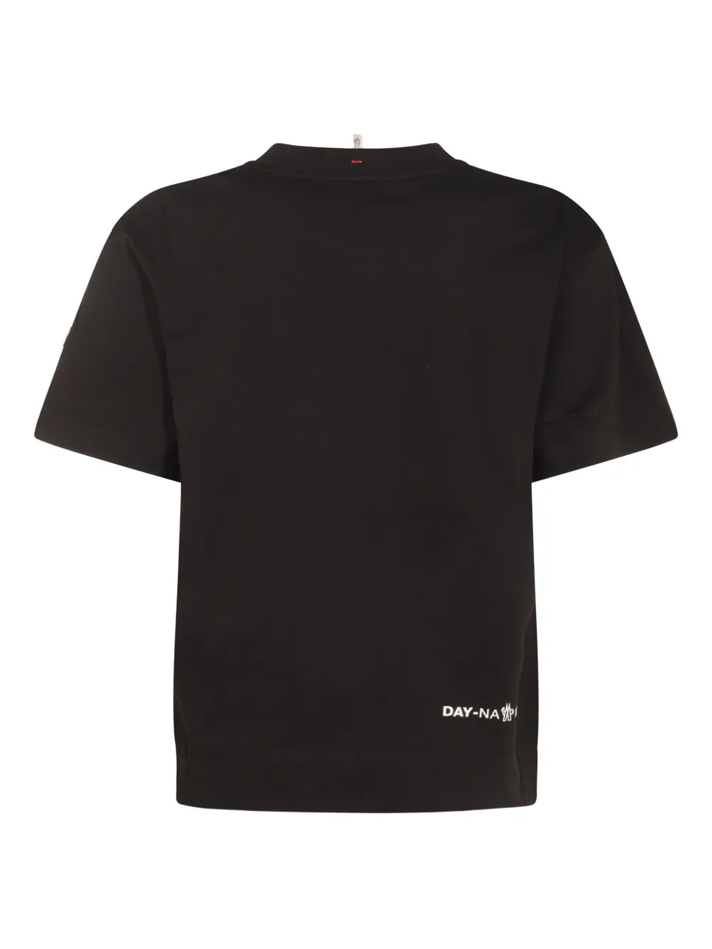Moncler Grenoble logo-print short-sleeve T-shirt Zwart