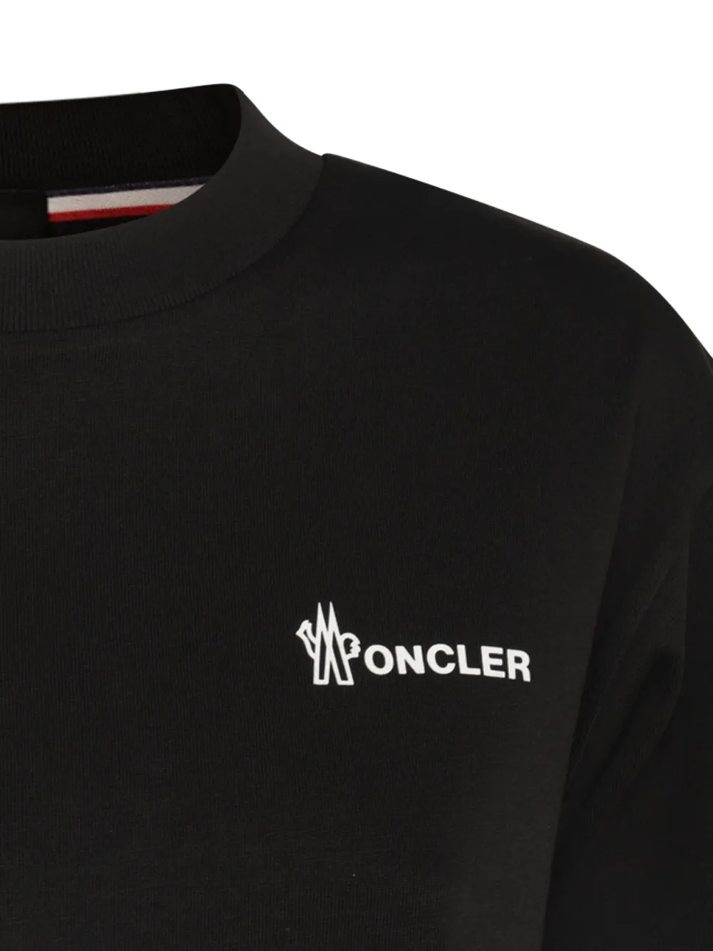 Moncler Grenoble logo-print short-sleeve T-shirt Zwart