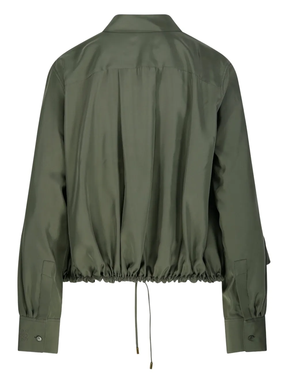  Loewe Drawstring-hem Shirt - Green 