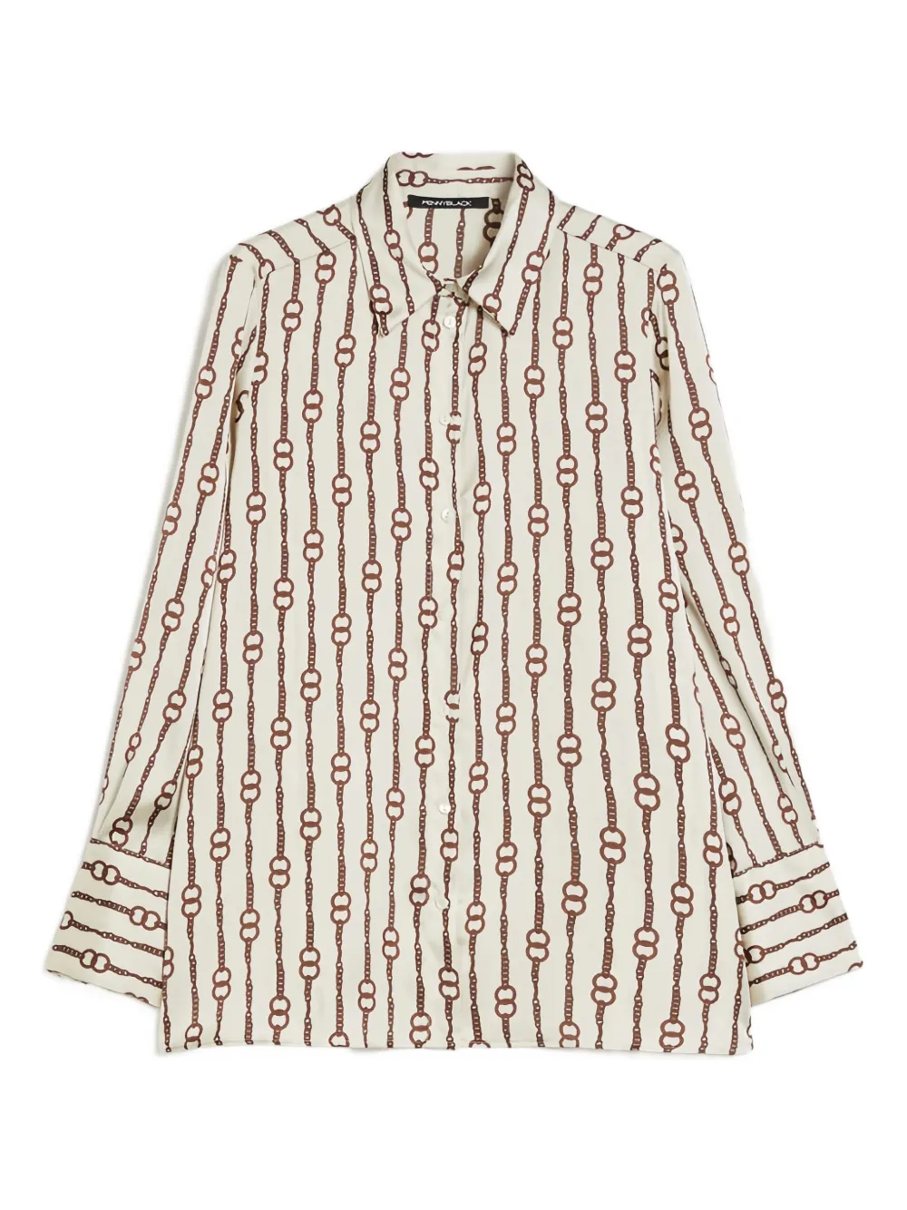 Pennyblack camisa con cadenas estampadas | neutro | Image 1