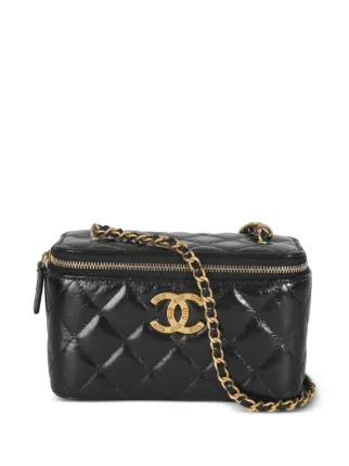 CHANEL Pre-Owned キルティング バニティバッグ | ブラック